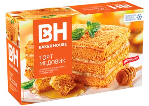 Новинка в линейке «Baker House» ™ - торт «Медовик».