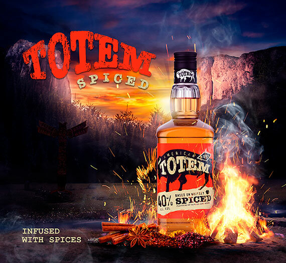 Пряный виски «ТОТЕМ Spiced»